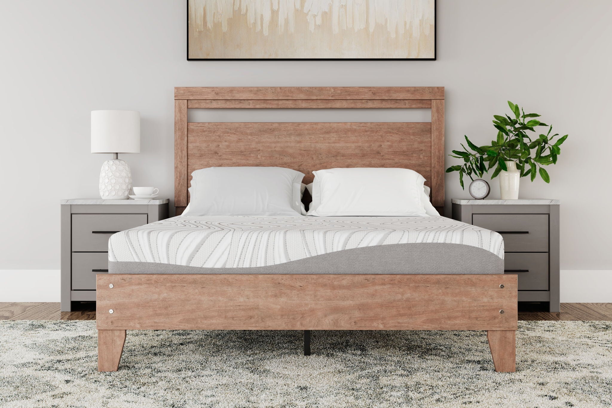 8 Inch Memory Foam - Rv King Mattress - White
