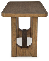Cabalynn - Rectangular Dining Room Counter Table Set
