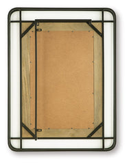 Beelman - Accent Mirror - Black / Brown