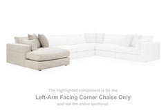 Ashbourne Estate - LAF Corner Chaise - Snowstone